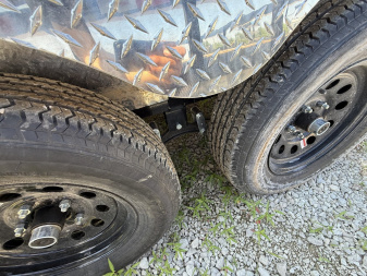 New 2025 PJ Trailers UL222 Utility Trailer 83X22 TA STRAIGHT DECK (GVW:7000) BLACK MESH SIDES