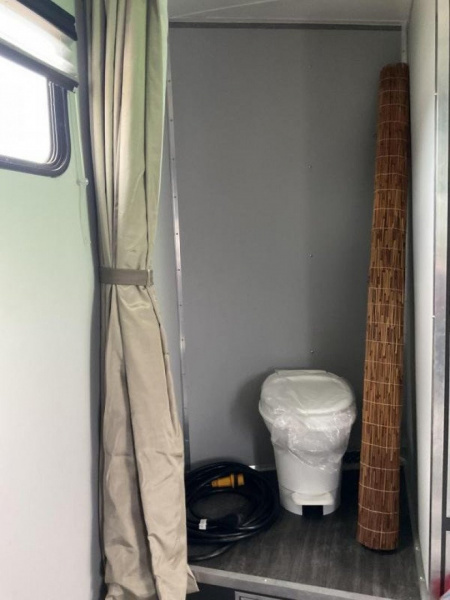 New 2022 Cargo Mate EHW718TA2 Enclosed Cargo<br />
Factory Demo<br />
No miles other than shipping<br />
7x18 TA RAMP DOOR (GVW:7000)<br />
Camper Model<br />
Pop Out Camper side mounted bed <br />
110 Power<br />
Toilet and Sink <br />
Wet Sounds Stereo