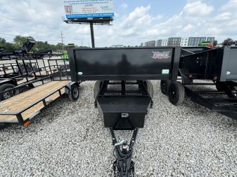 New 2025 Force FARDS610TA3 Dump Trailer 6X10 TA (GVW:9990) BLACK