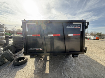 New 2025 Horizon Trailers 14' HDZ Dumpster Dump Bin 83X14 BLACK