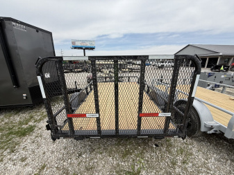 New 2025 Horizon Trailers UZ6BP-12X22 3.5K Utility Trailer 83X12 SA (GVW:3800) BLACK