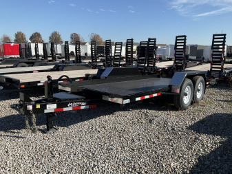 New 2025 Imperial Trailer LB-14-16 Tilt Trailer 78X16 TA (GVW:14000) BLACK