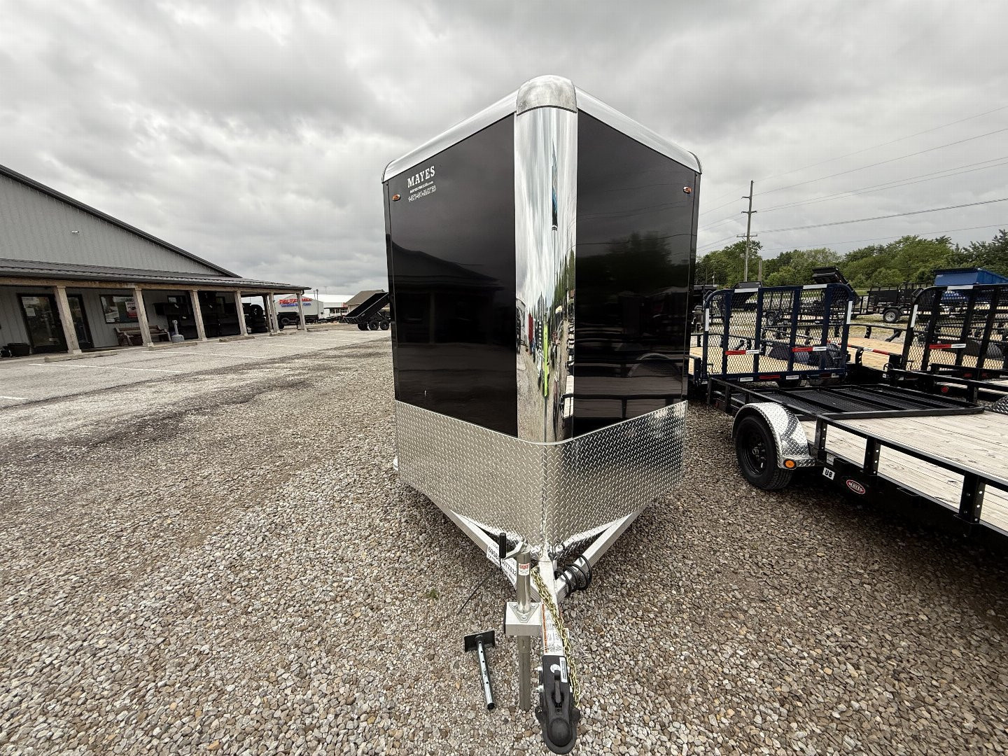 New Legend Trailers 7X17DVNTA35 Cargo / Enclosed Trailer 7X16 TA RAMP DOOR (GVW:7000) BLACK