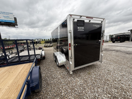 New Legend Trailers 7X17DVNTA35 Cargo / Enclosed Trailer 7X16 TA RAMP DOOR (GVW:7000) BLACK