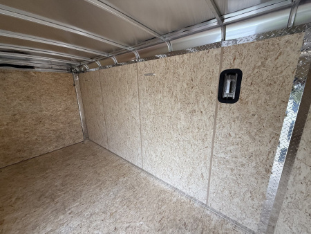 New Legend Trailers 7X17DVNTA35 Cargo / Enclosed Trailer 7X16 TA RAMP DOOR (GVW:7000) BLACK