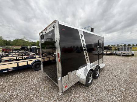 New Legend Trailers 7X17DVNTA35 Cargo / Enclosed Trailer 7X16 TA RAMP DOOR (GVW:7000) BLACK