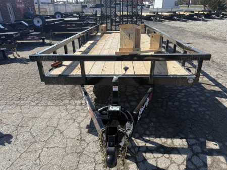 New 2025 Liberty LU10K83X20+2C5 Utility Trailer 83X22 TA (GVW:9990) MIDNIGHT BLACK