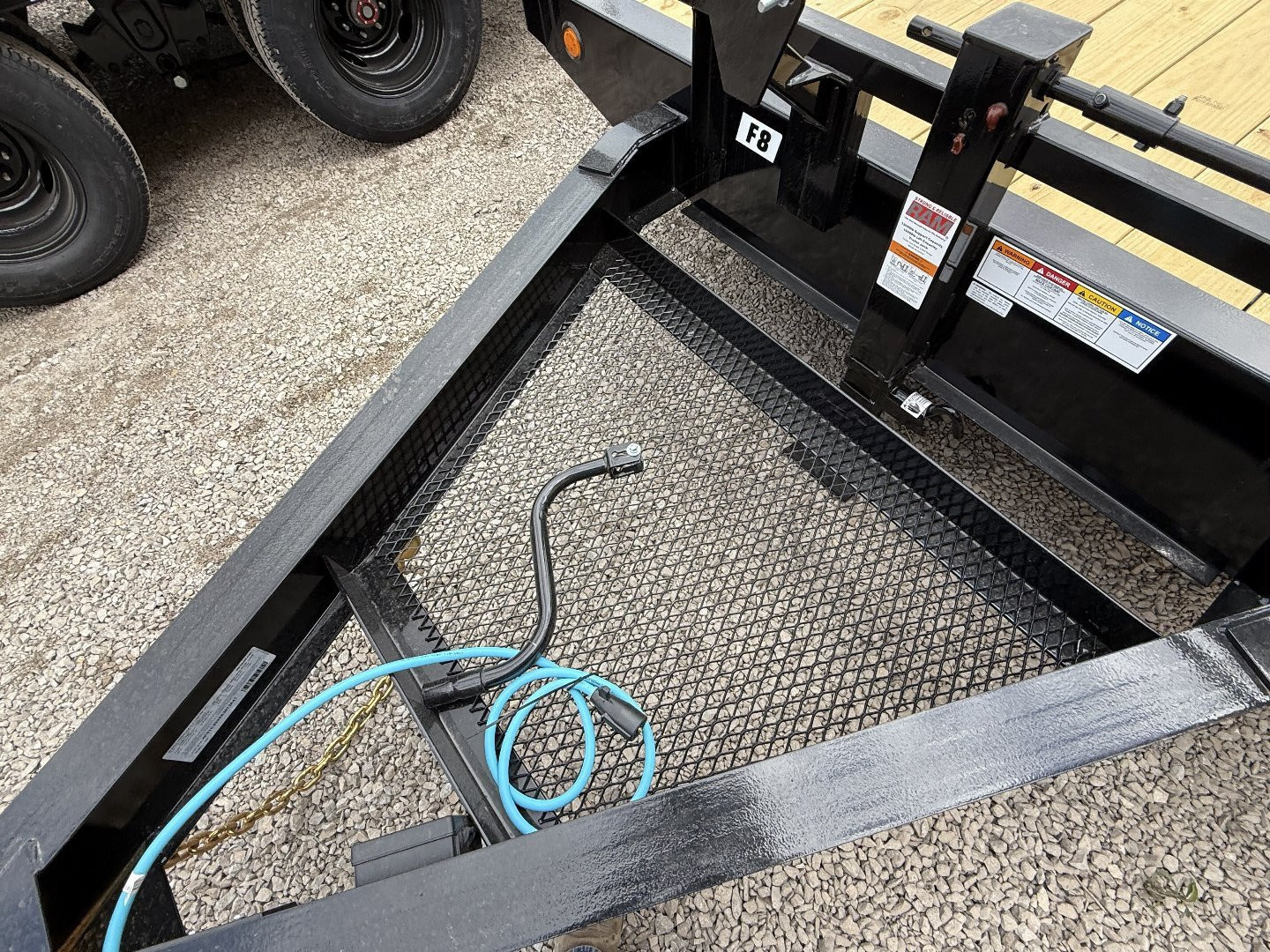 New 2025 PJ Trailers Deckover Trailer 102X22 TA DOVETAIL (GVW:14000) BLACK 31x66 RAMPS