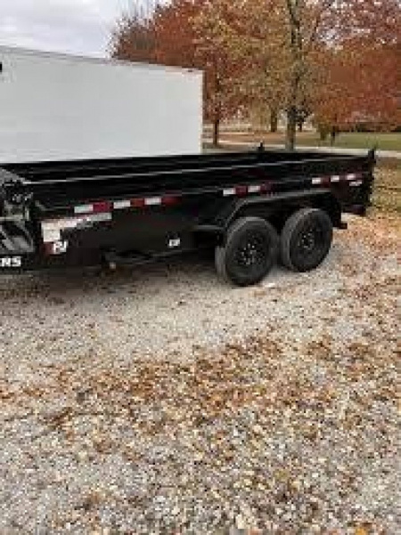 New 2024 PJ Trailers DX142 Dump Trailer 83X14 TA OIL BATH (GVW:16000)
