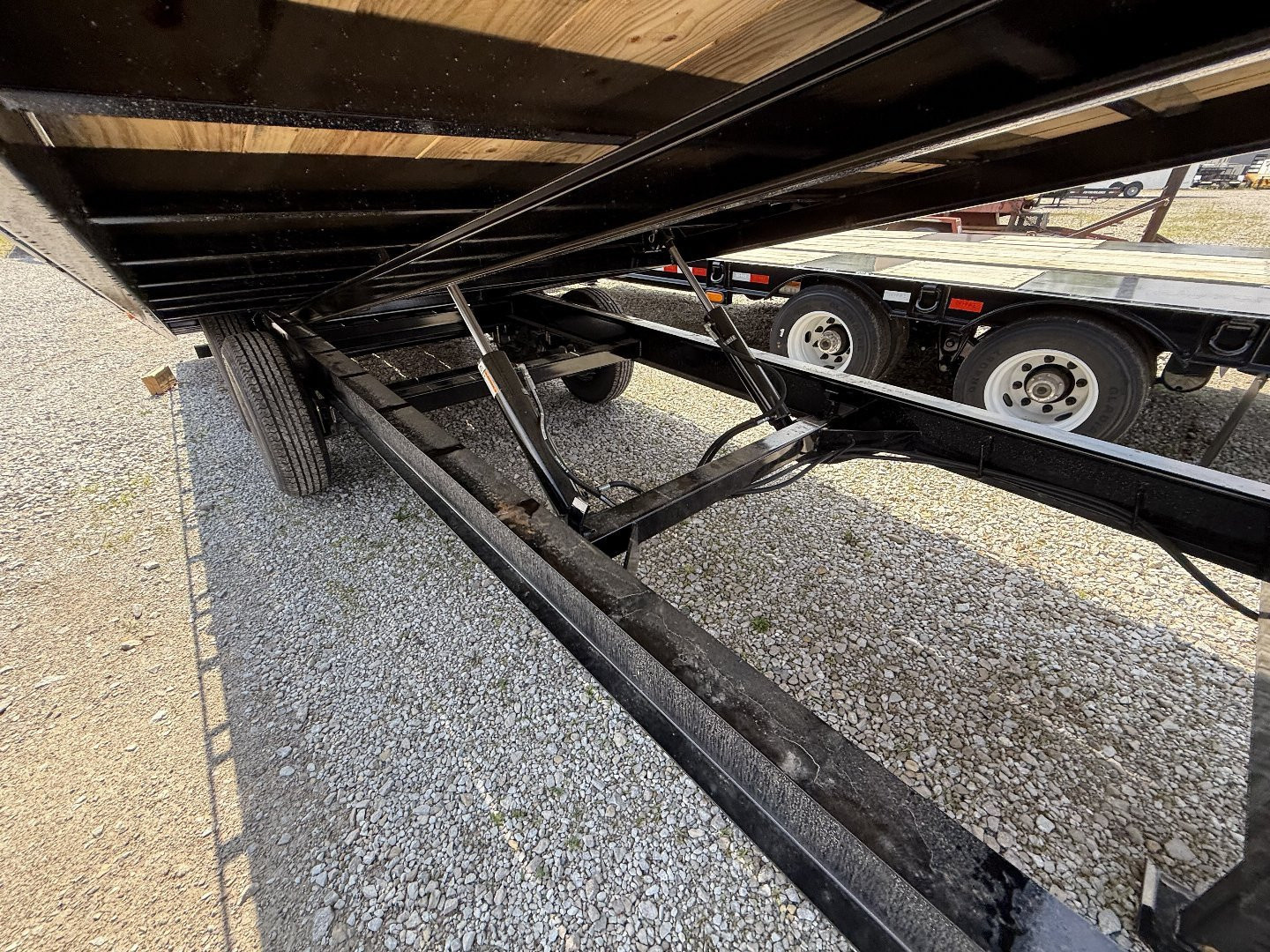 New 2026 PJ Trailers T8222 Tilt Trailer DECKOVER 102X22 TA (GVW:14000) BLACK