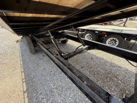 New 2026 PJ Trailers T8222 Tilt Trailer DECKOVER 102X22 TA (GVW:14000) BLACK