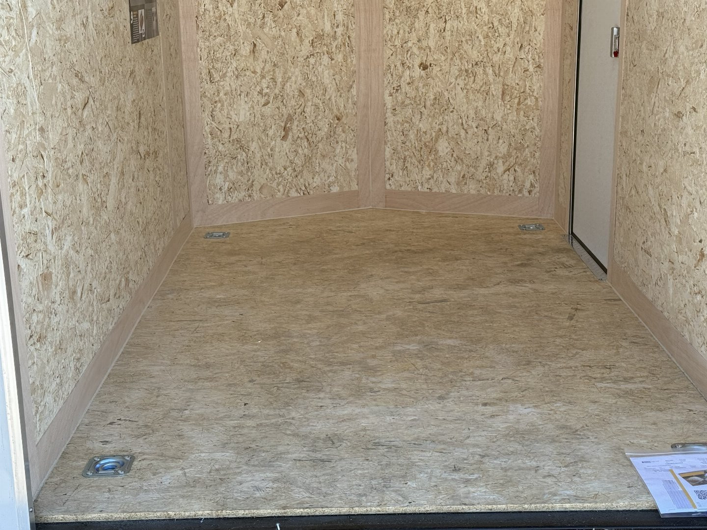 New 2025 WELLS CARGO FT610S2-D Cargo / Enclosed Trailer 6X10 SA RAMP DOOR (GVW:2990) WHITE