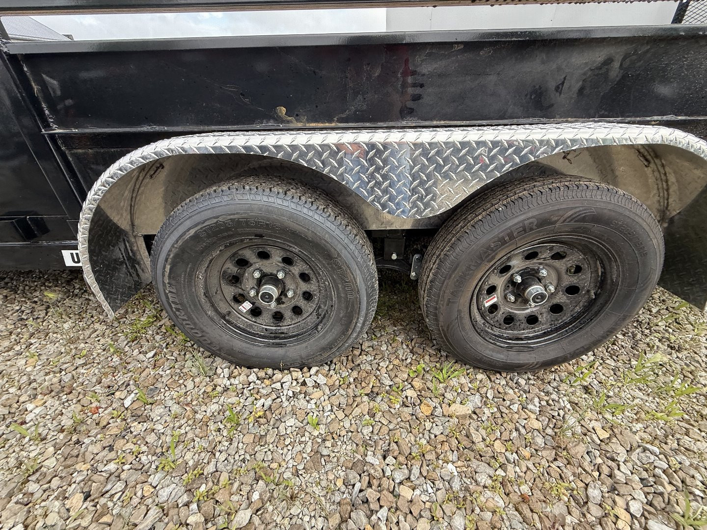 New 2026 PJ Trailers UL202 Utility Trailer 83X20 TA STRAIGHT DECK(GVW:7000) BLACK METAL SIDES