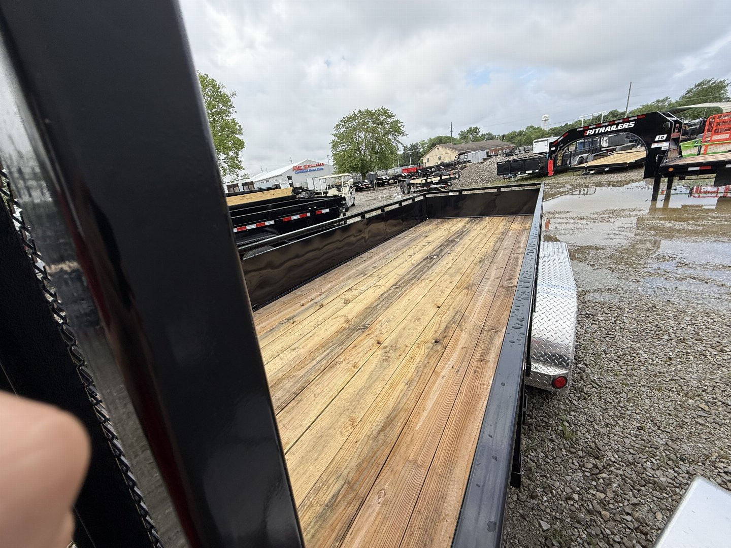 New 2026 PJ Trailers UL202 Utility Trailer 83X20 TA STRAIGHT DECK(GVW:7000) BLACK METAL SIDES