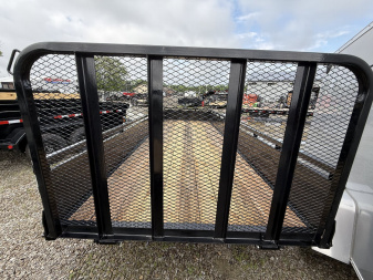 New 2026 PJ Trailers UL202 Utility Trailer 83X20 TA STRAIGHT DECK(GVW:7000) BLACK METAL SIDES