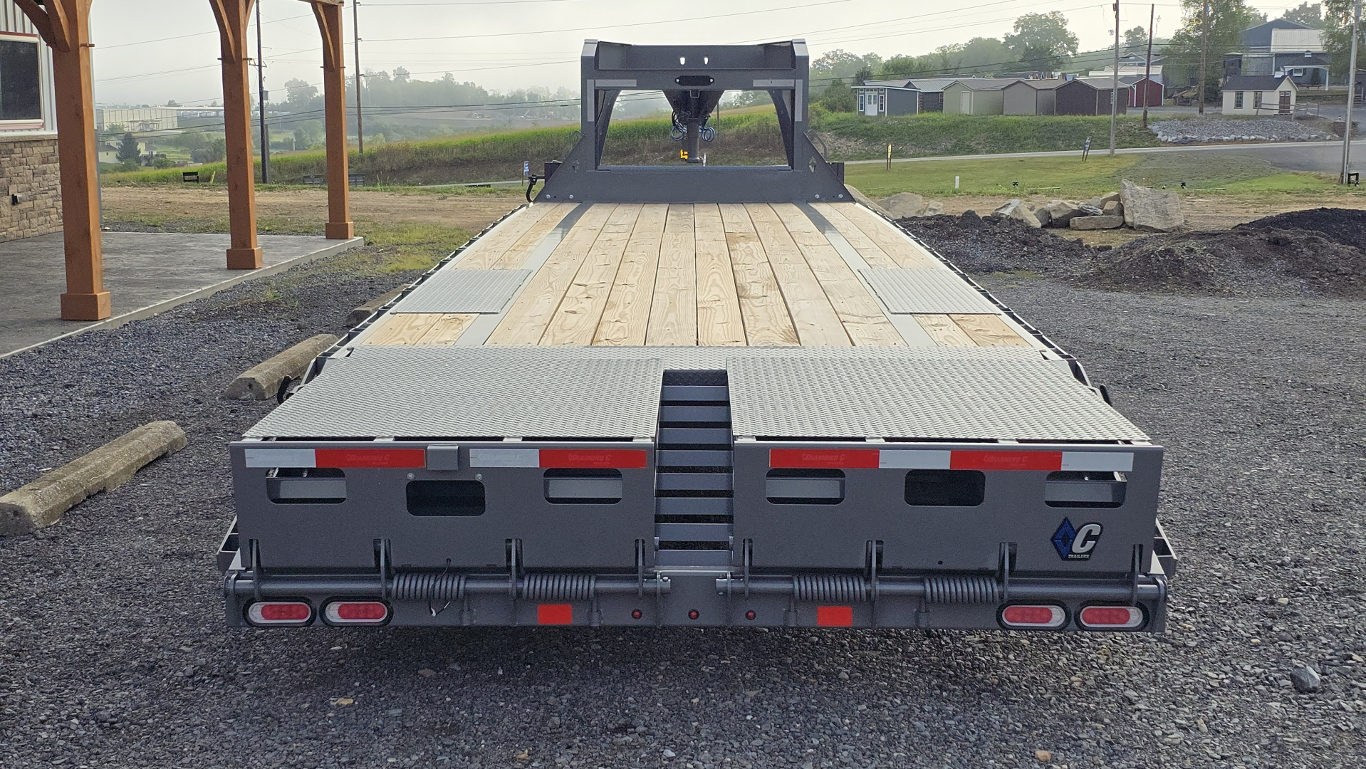 New 2025 Diamond C Trailers FMAX207 Flatbed Trailer / 15.5k GVWR / 30'