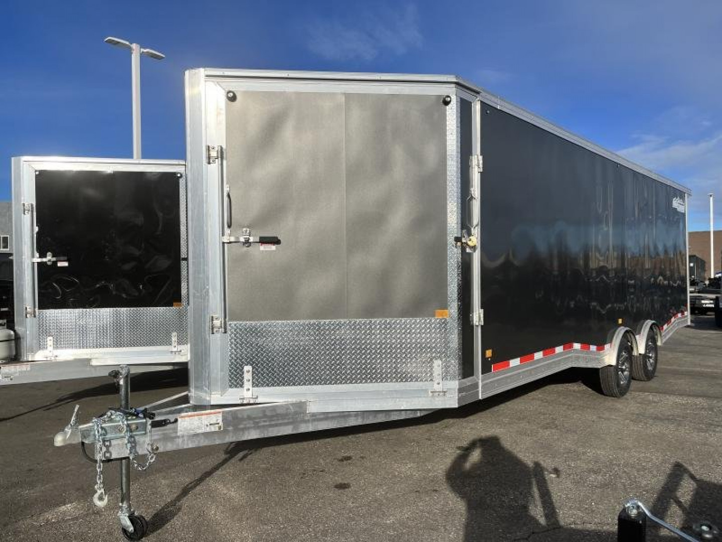 New 2023 ALCOM 10K Sled Cargo / Enclosed Trailer