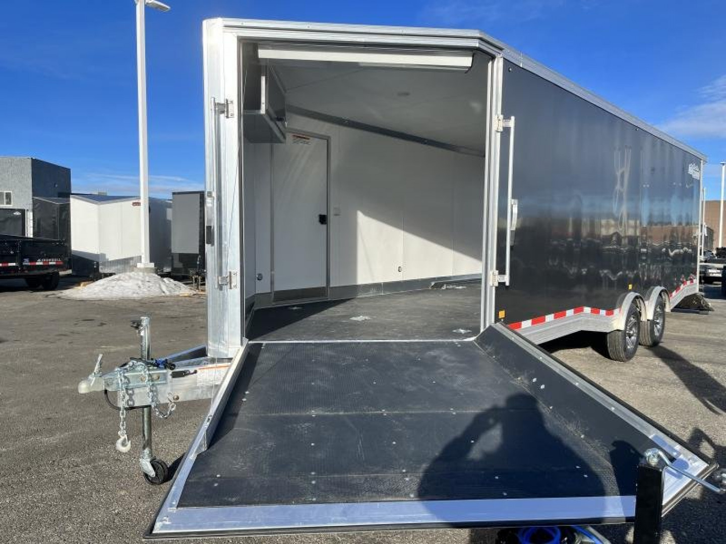 New 2023 ALCOM 10K Sled Cargo / Enclosed Trailer