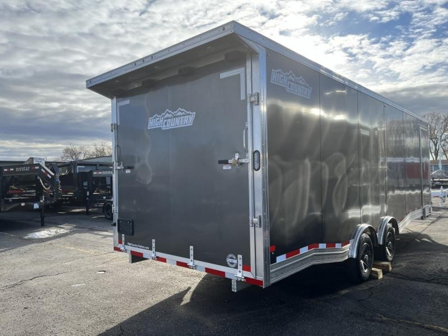 New 2023 ALCOM 10K Sled Cargo / Enclosed Trailer