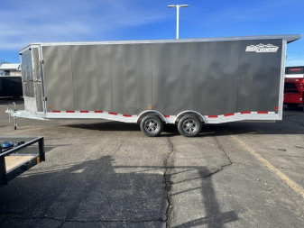 New 2023 ALCOM 10K Sled Cargo / Enclosed Trailer