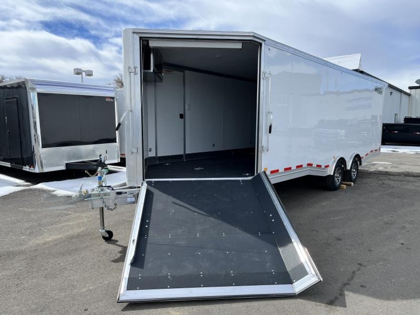 New 2023 ALCOM Enclosed Sled 10K Cargo / Enclosed Trailer