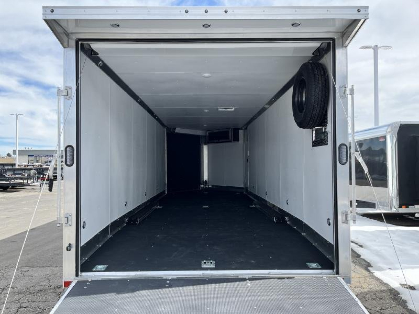 New 2023 ALCOM Enclosed Sled 10K Cargo / Enclosed Trailer