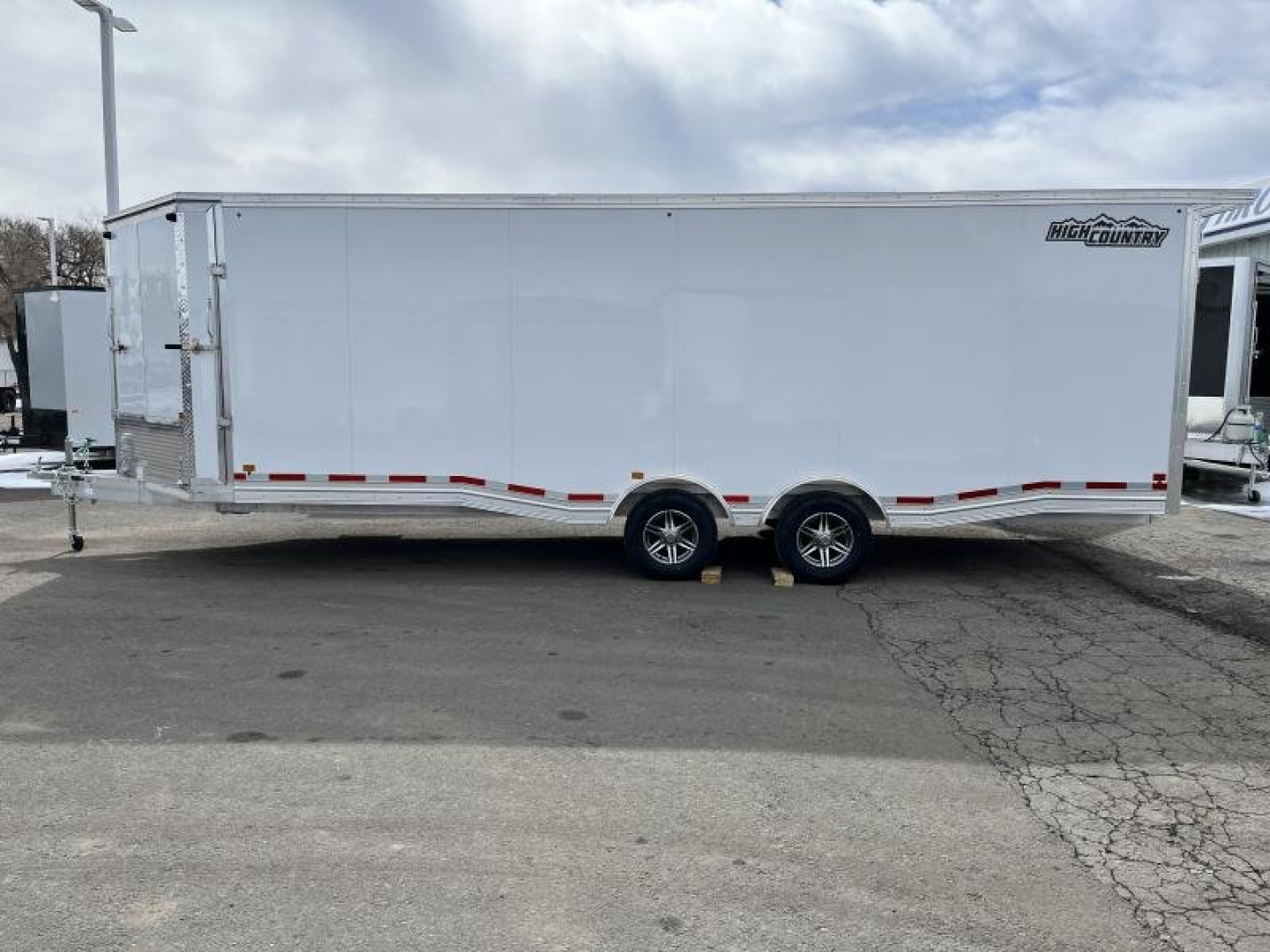 New 2023 ALCOM Enclosed Sled 10K Cargo / Enclosed Trailer