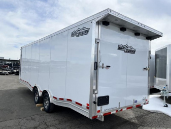 New 2023 ALCOM Enclosed Sled 10K Cargo / Enclosed Trailer