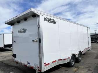 New 2023 ALCOM Enclosed Sled 10K Cargo / Enclosed Trailer