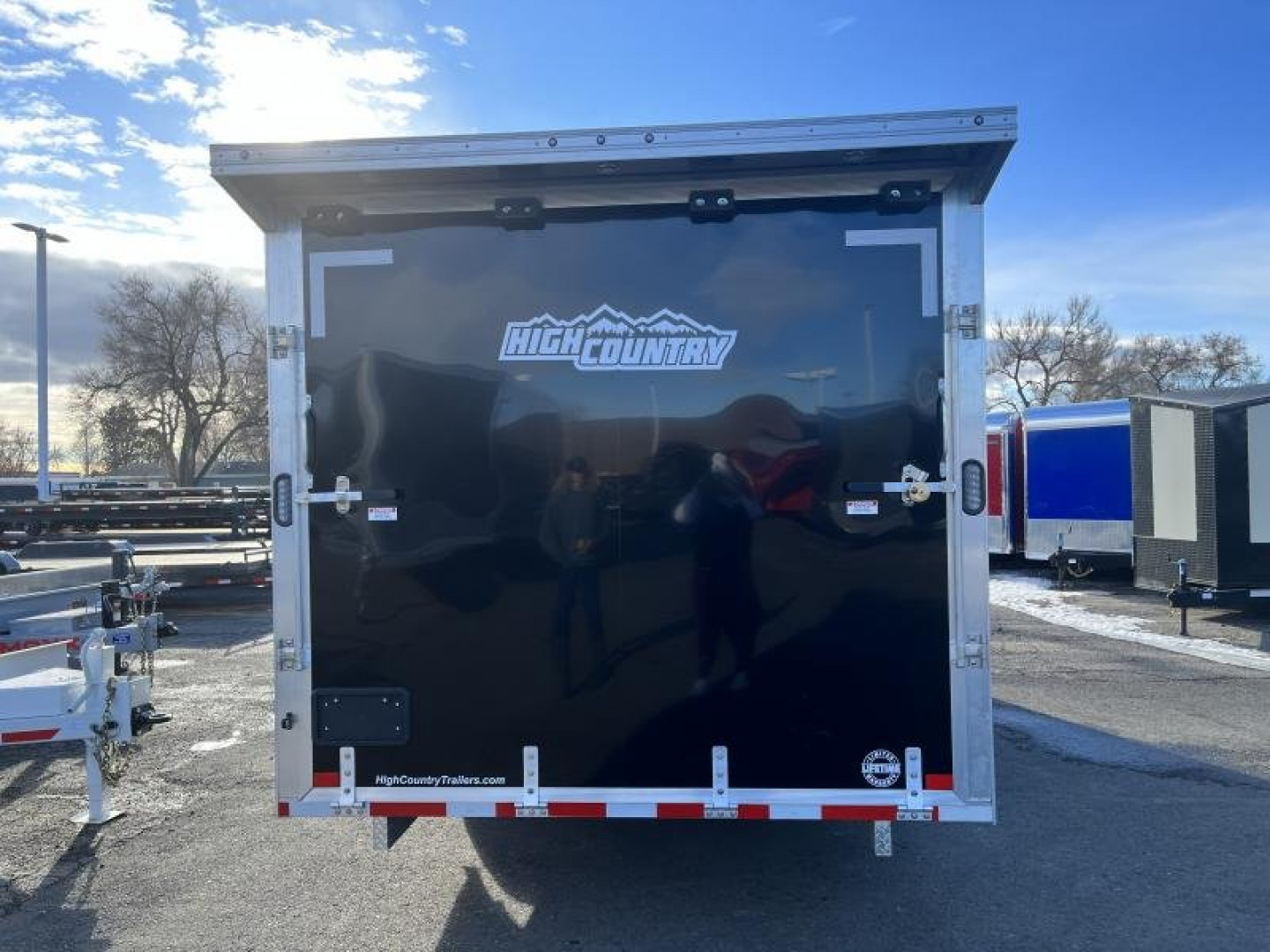 New 2023 ALCOM 10K Sled Cargo / Enclosed Trailer