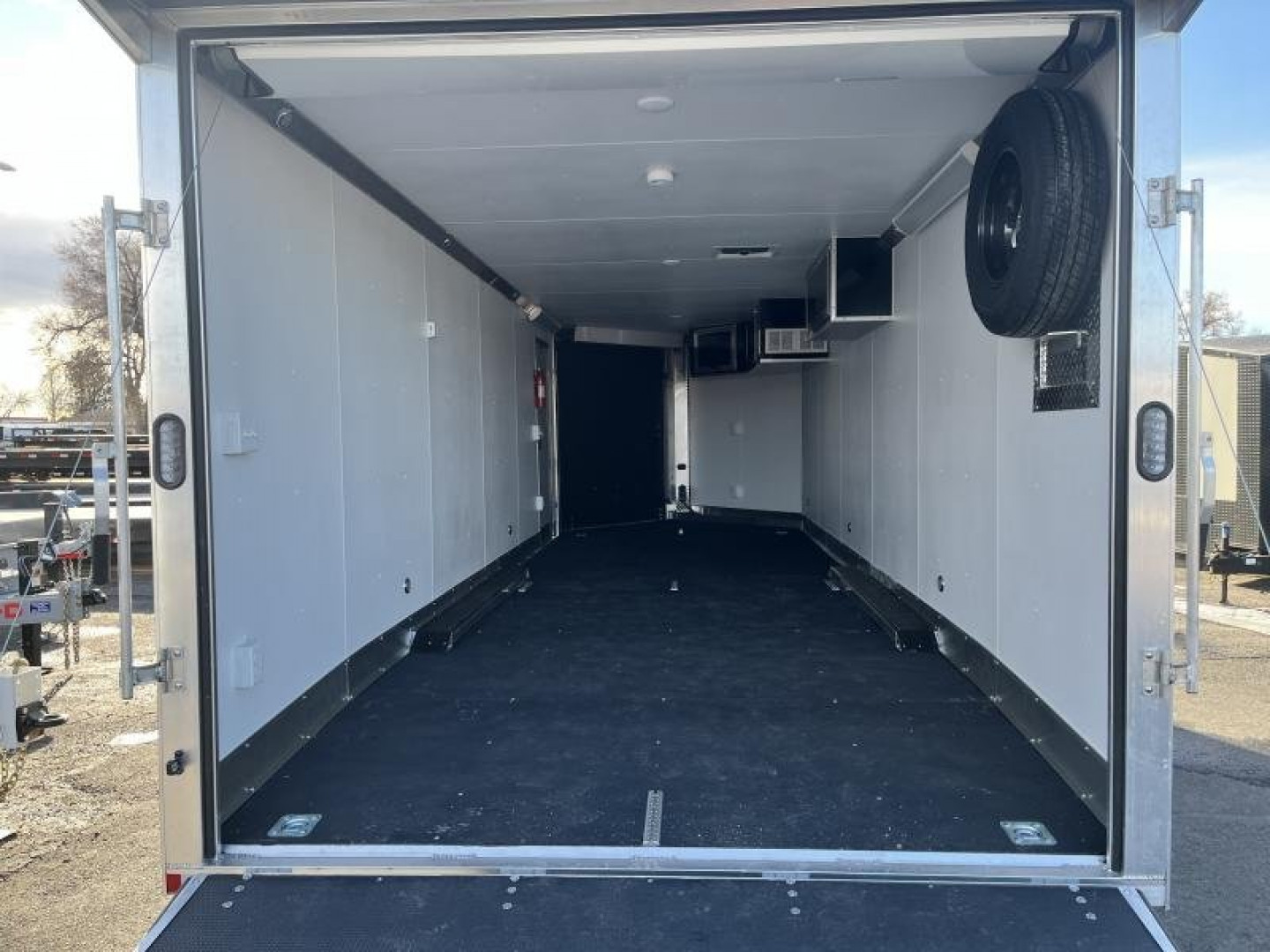 New 2023 ALCOM 10K Sled Cargo / Enclosed Trailer