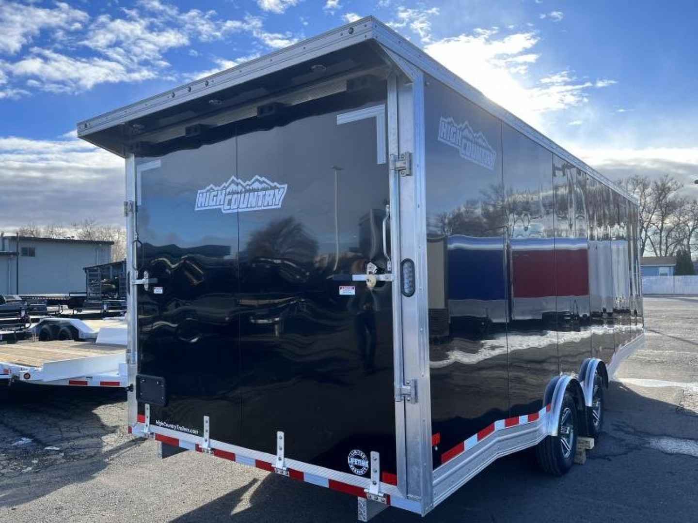 New 2023 ALCOM 10K Sled Cargo / Enclosed Trailer