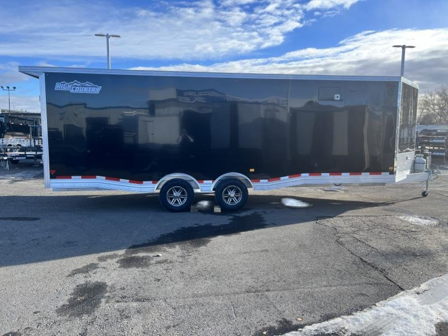 New 2023 ALCOM 10K Sled Cargo / Enclosed Trailer