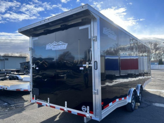New 2023 ALCOM 10K Sled Cargo / Enclosed Trailer