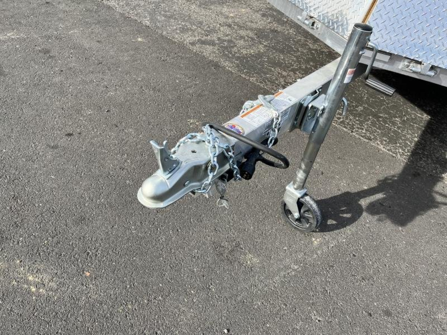 New 2022 ALCOM Open Snow Utility Trailer