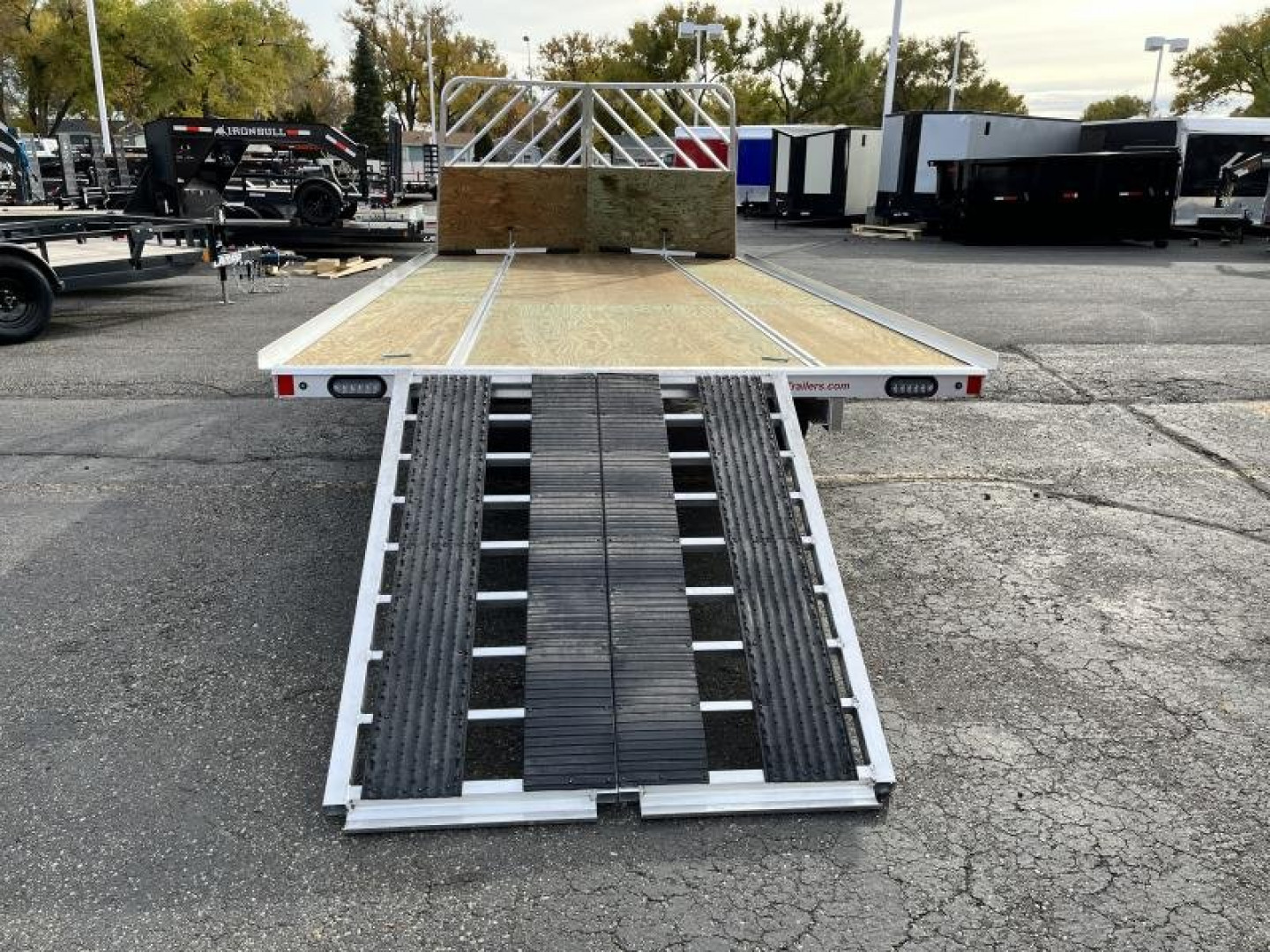 New 2022 ALCOM Open Snow Utility Trailer