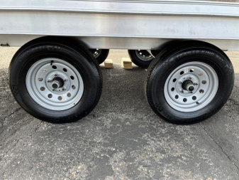 New 2022 ALCOM Open Snow Utility Trailer