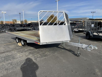 New 2022 ALCOM Open Snow Utility Trailer