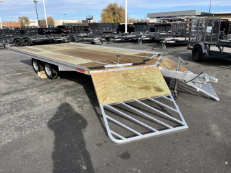 New 2022 ALCOM Open Snow Utility Trailer