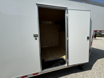 New 2025 WELLS CARGO MTG8538R5 Cargo / Enclosed Trailer 102X38 TA TRI AXLE GN(GVW:21000) WHITE
