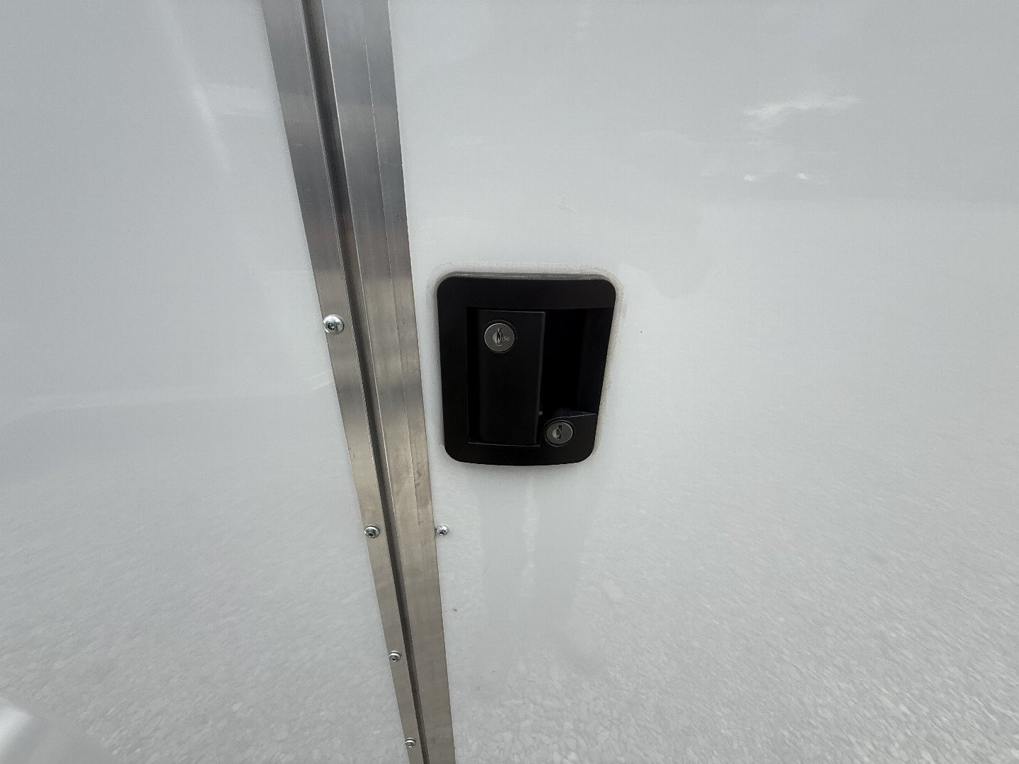 New 2025 CARGO MATE EHW716TA2-24 Cargo / Enclosed Trailer 7X16 TA RAMP DOOR (GVW:7000) WHITE