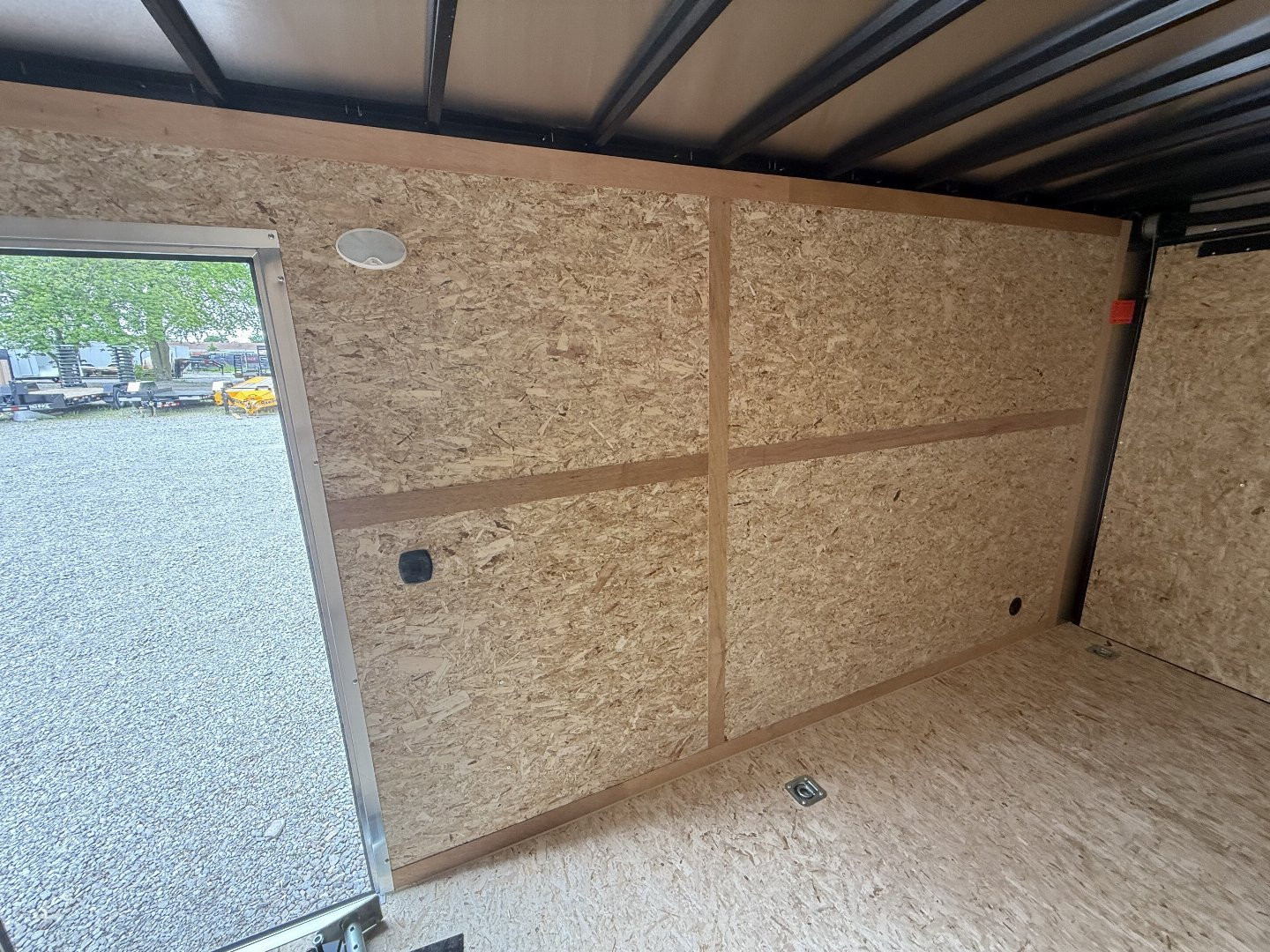 New 2025 CARGO MATE EHW716TA2-24 Cargo / Enclosed Trailer 7X16 TA RAMP DOOR (GVW:7000) WHITE