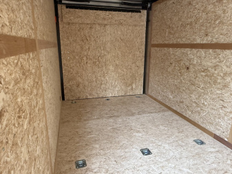 New 2025 CARGO MATE EHW716TA2-24 Cargo / Enclosed Trailer 7X16 TA RAMP DOOR (GVW:7000) WHITE