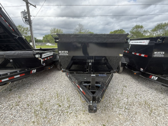 New 2026 PJ Trailers DT142 Dump Trailer 83X14 VOYAGER TA TELESCOPIC 48" HIGH SIDES (GVW:14000) BLACK