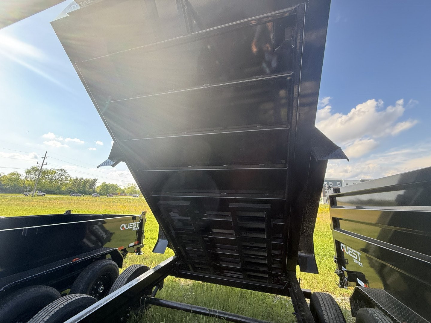 New 2026 PJ Trailers DT142 Dump Trailer 83X14 TA TELESCOPIC (GVW:14000) BLACK