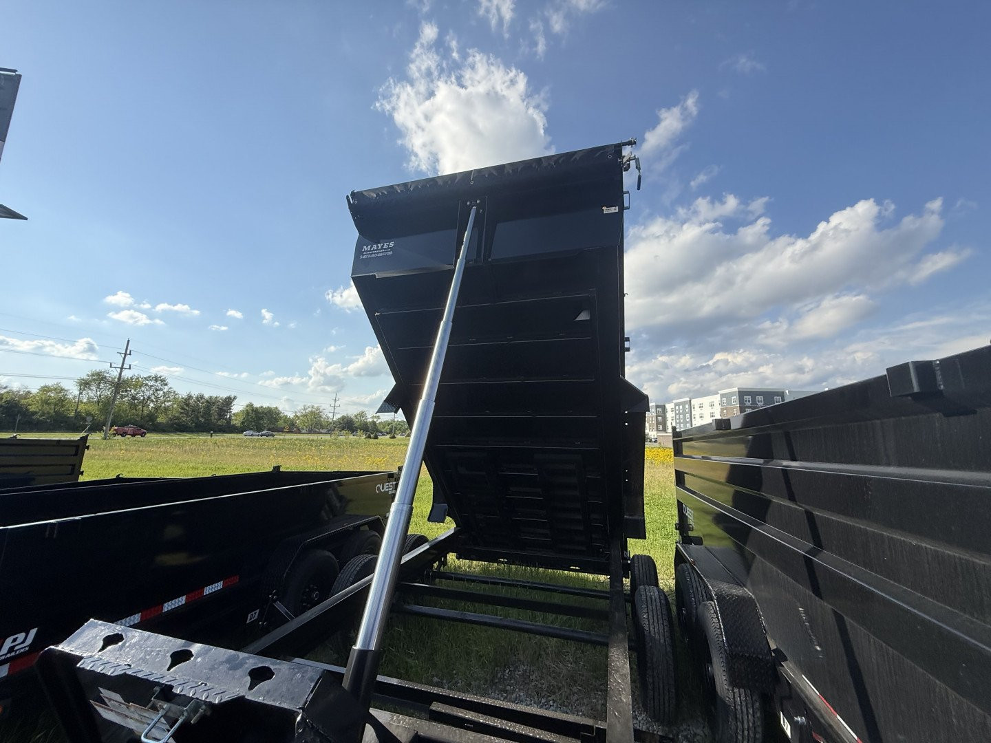 New 2026 PJ Trailers DT142 Dump Trailer 83X14 TA TELESCOPIC (GVW:14000) BLACK