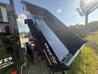 New 2026 PJ Trailers DT142 Dump Trailer 83X14 TA TELESCOPIC (GVW:14000) BLACK