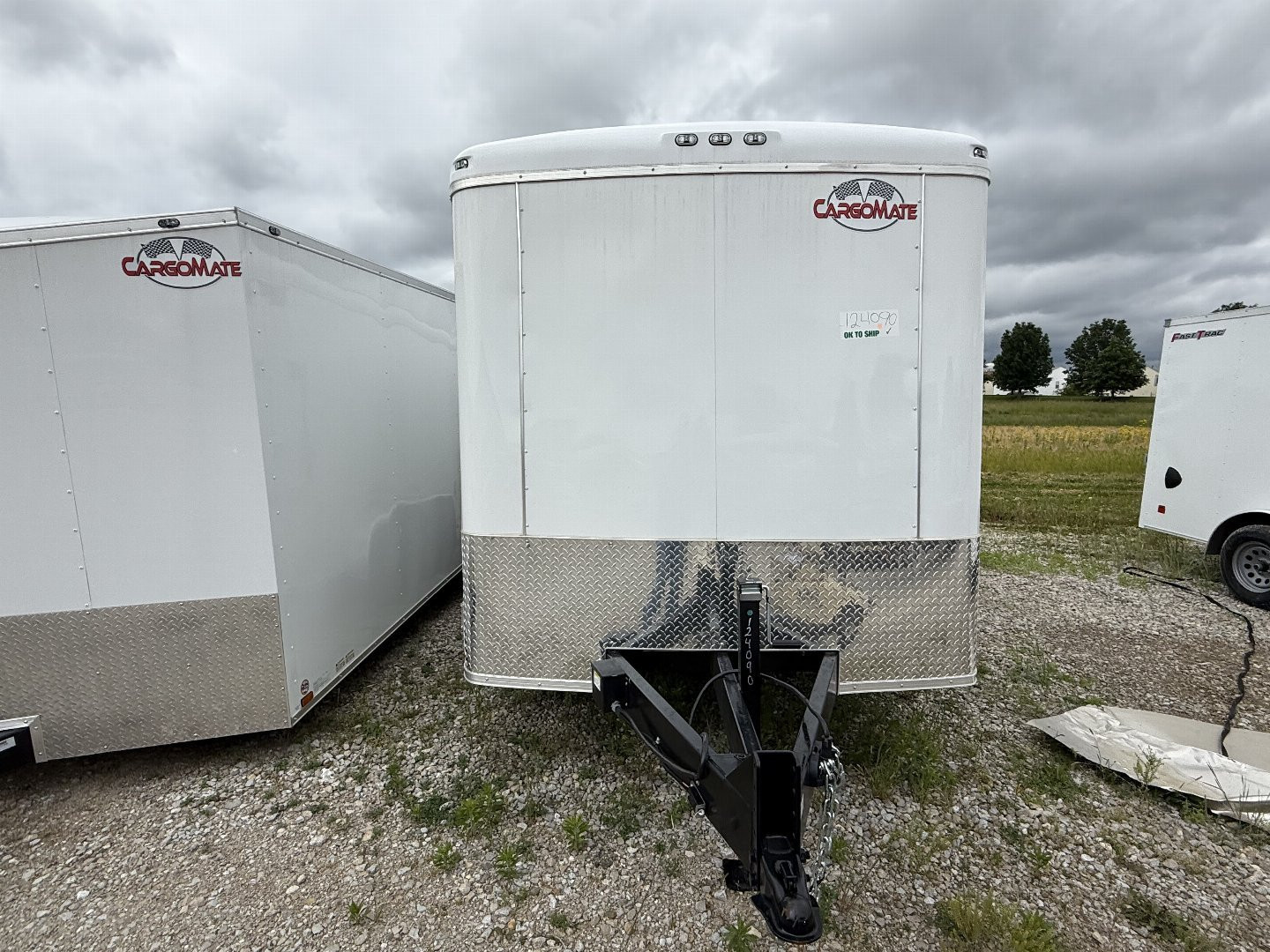 New 2025 Cargo Mate BL716TA2-24 Cargo / Enclosed Trailer 7X16 TA RAMP DOOR (GVW:7000) WHITE