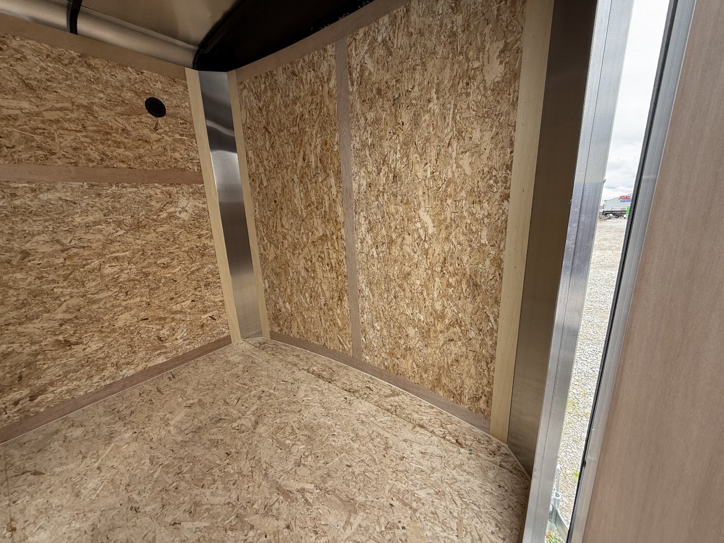 New 2025 Cargo Mate BL716TA2-24 Cargo / Enclosed Trailer 7X16 TA RAMP DOOR (GVW:7000) WHITE