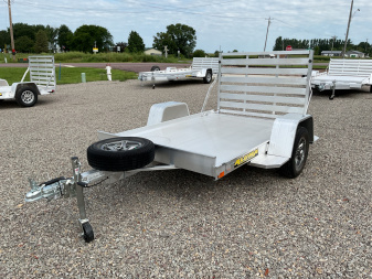 New 2026 Aluma 638-STG Utility Trailer